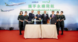 EVA AIR AND AIRBUS ESTABLISH SUSTAINABILITY COOPERATION